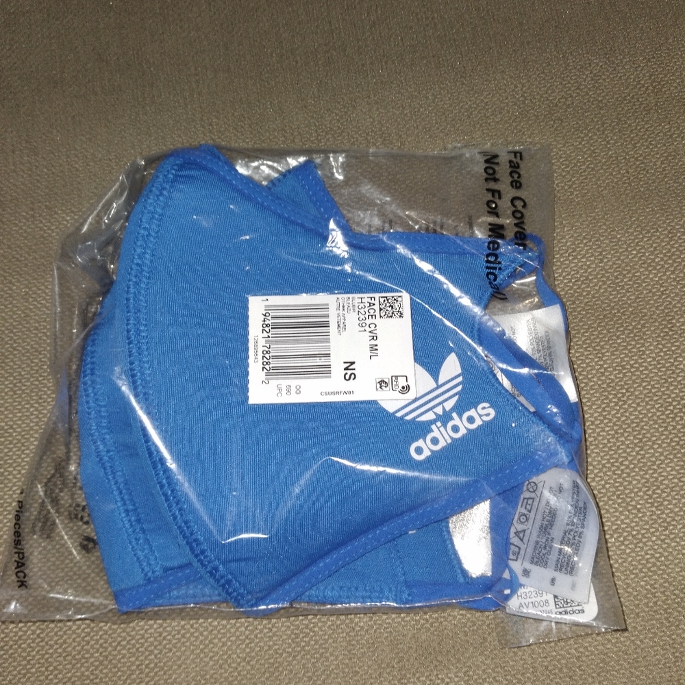 Adidas face mask 3 pack